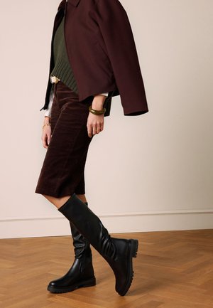 Manfield Laarzen - schwarz