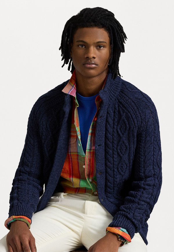 ARAN-KNIT COTTON CARDIGAN - Cardigan3