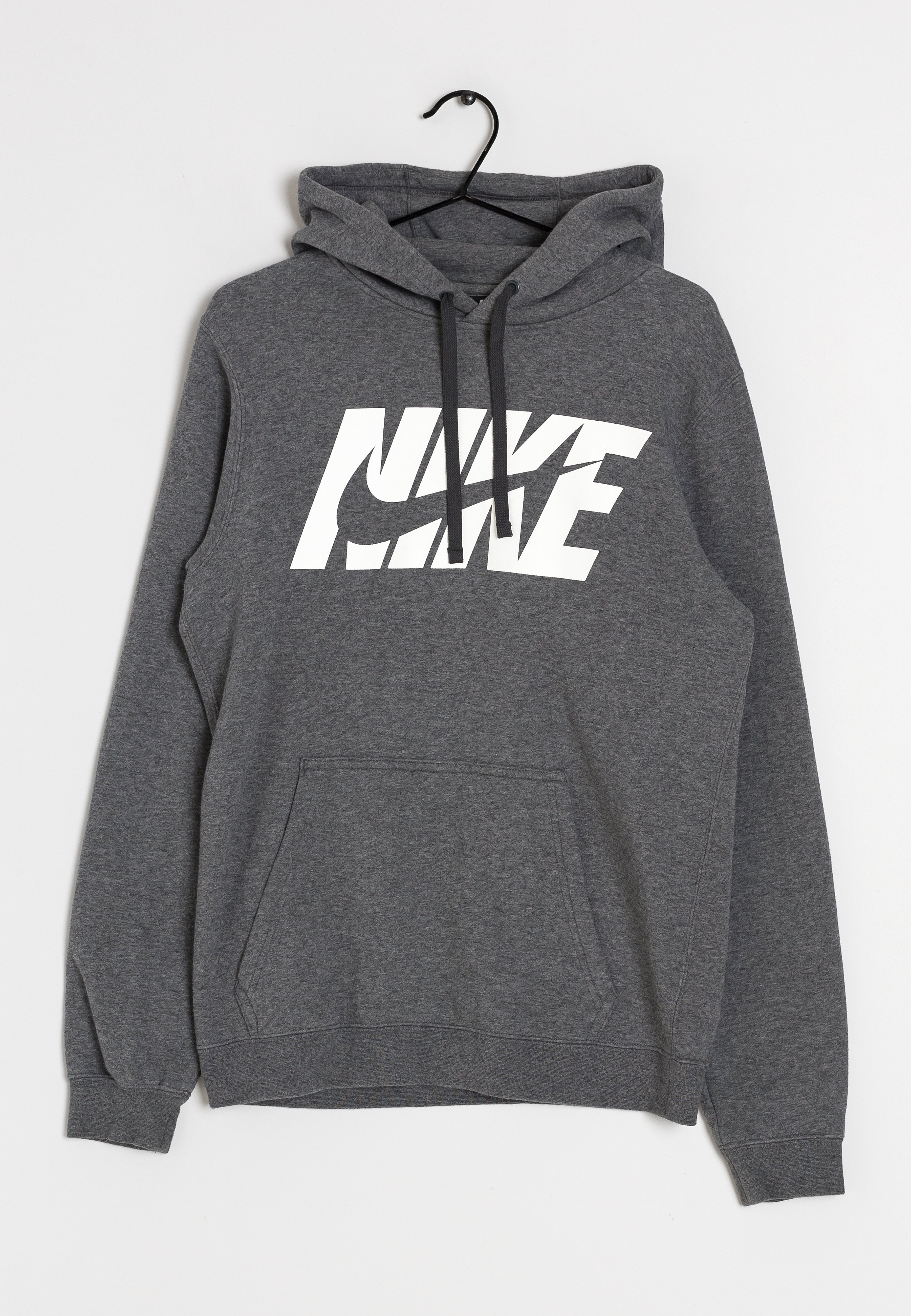 nike sportswear swoosh hoodie grey