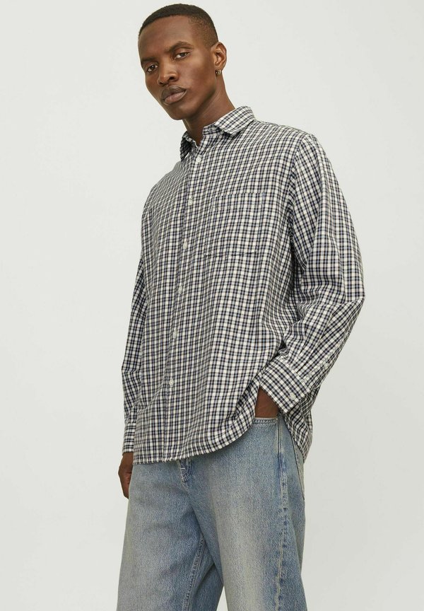 JORROBB CHECK  - Hemd - cloud dancer