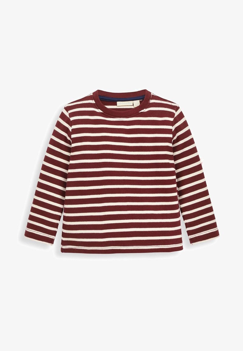 JoJo Maman Bébé BRETON STANDARD - Pikkade varrukatega topp - burgundy