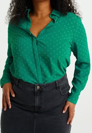 Hemdbluse - green