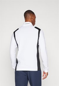 J.LINDEBERG Sports LUKAS QUARTER MID LAYER - Majica z dolgimi rokavi - white