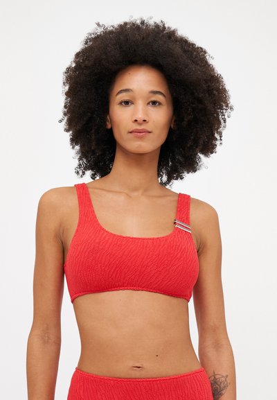 The Kooples Horní díl bikin - red