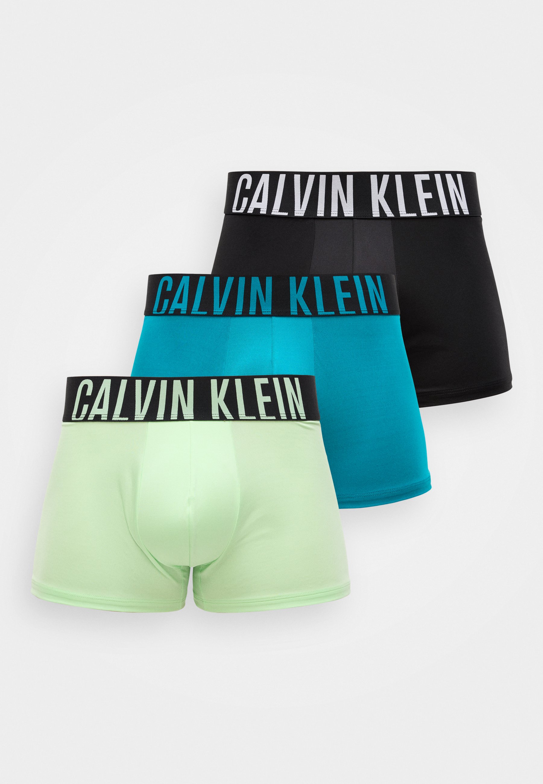 Calvin Klein Underwear TRUNK INTENSE POWER 3 PACK - Trunks - black