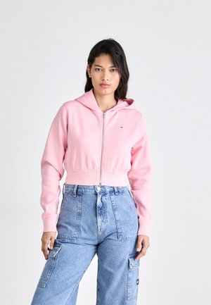 Tommy Jeans ZIP - Sweat zippé - ballet pink