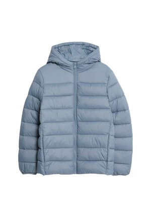PADDED OUTERWEAR - Winter jacket - light steel blue