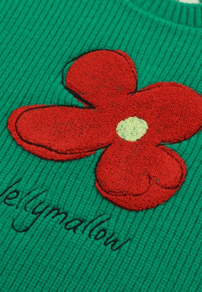 JELLY MALLOW FLOWER UNISEX - Džemper - green