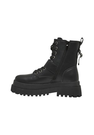 PLUTO - Cowboy-/Bikerlaarsjes - black