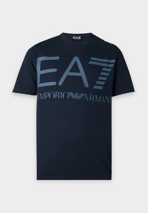 EA7 Emporio Armani, TRAIN LOGO SERIES LOGO TEE - Μπλουζάκι με στάμπα - armani blue