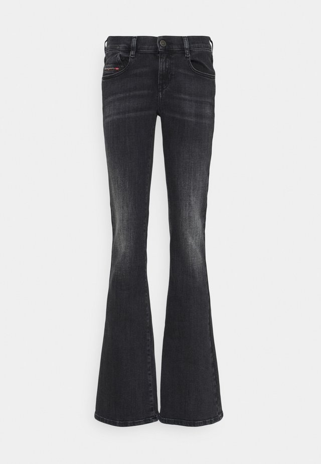 D-EBBEY - Flared Jeans - washed black