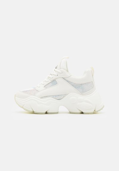 BINARY ATHENA GLAM - Baskets basses - white mermaid