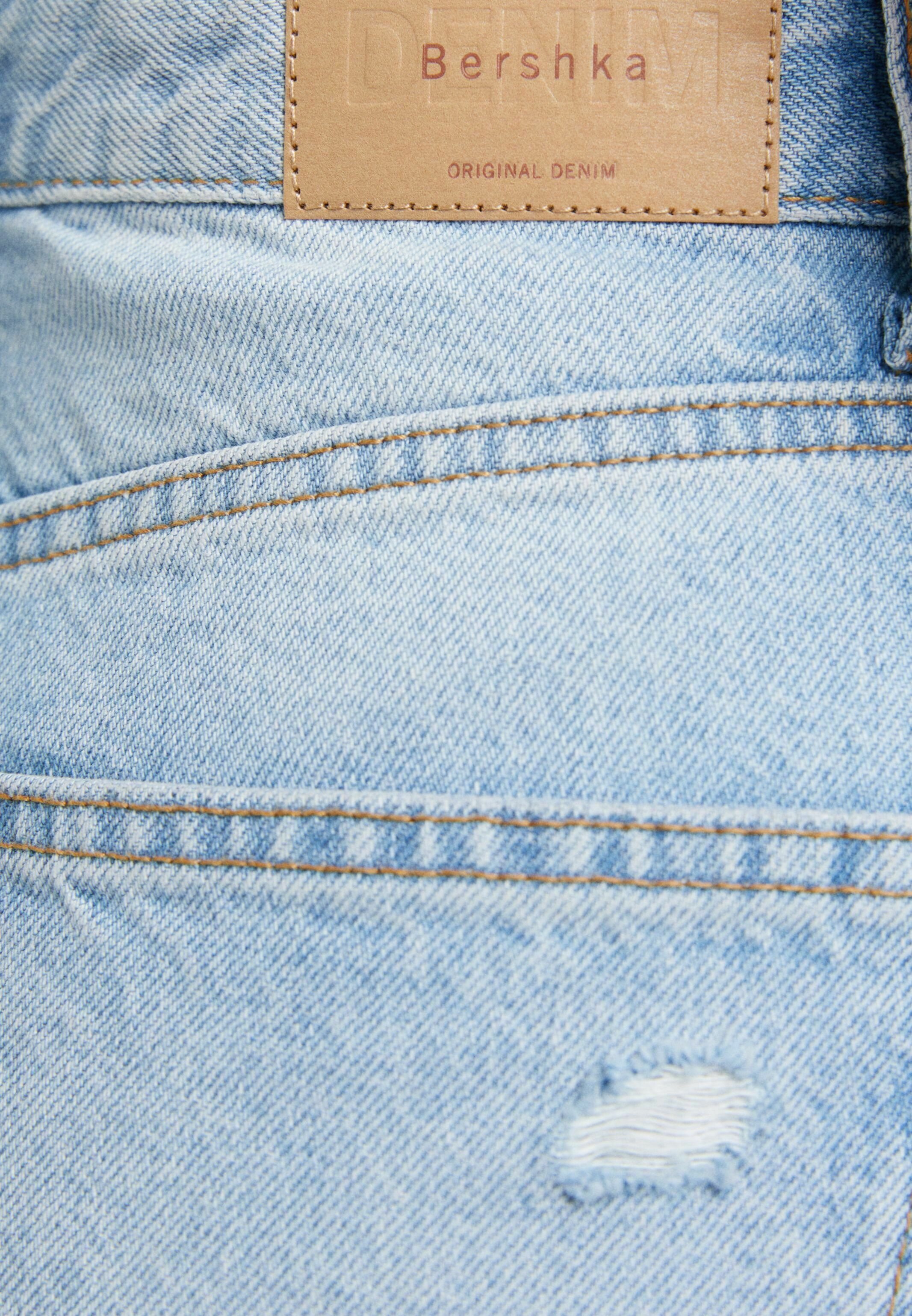 Bershka 90s WIDE - Jeans Bootcut - blue denim - Zalando.de