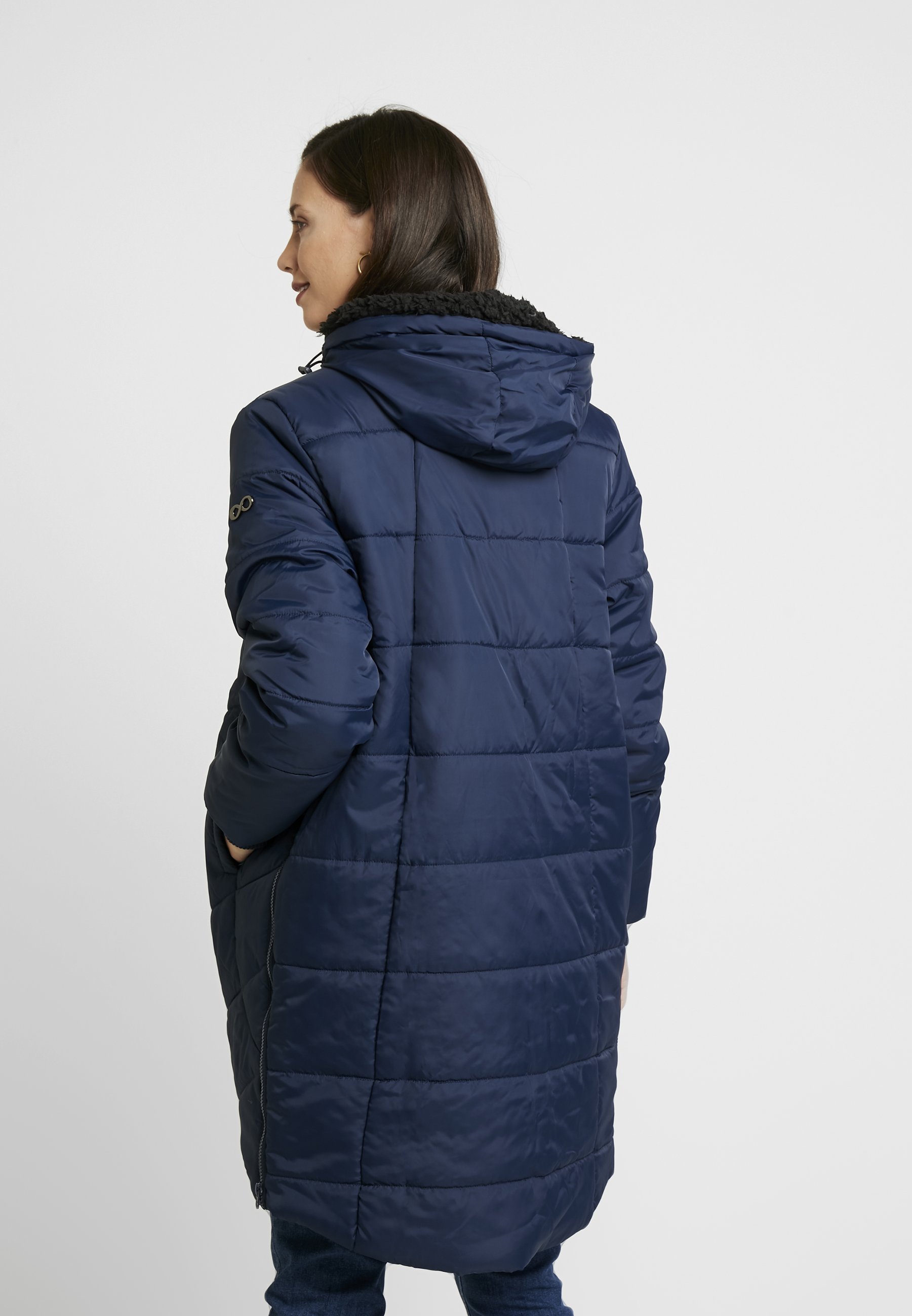 women's cocoon down coat
