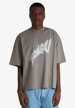 Bonsai, T-SHIRT - T-shirt con stampa - grey