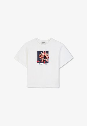 LANVIN, TEE-SHIRT MANCHES COURTES - T-shirt imprimé - offwhite