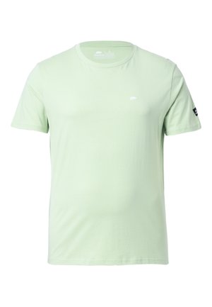 FORSBERG, FORSBERG T-SHIRT MIT KLEINEM GUMMI-PATCH - Camiseta básica - pastellgrün