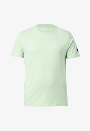 FORSBERG, FORSBERG T-SHIRT MIT KLEINEM GUMMI-PATCH - Camiseta básica - pastellgrün