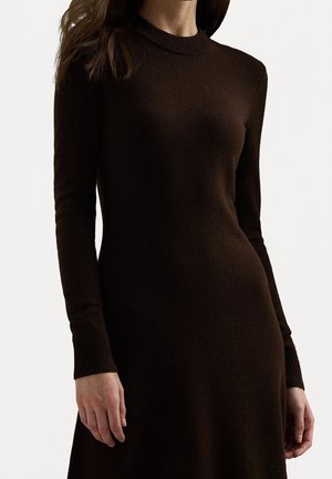 Jumper dress - brown