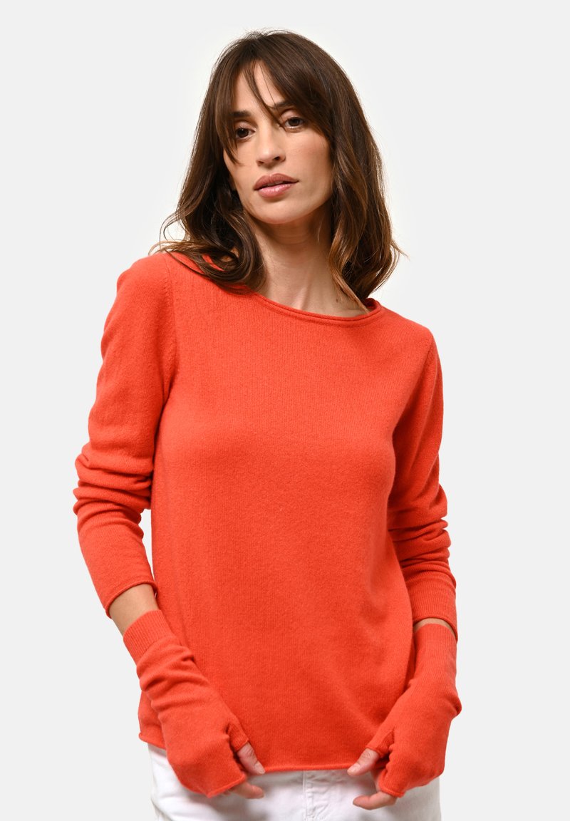 Just Cashmere Trui - orange