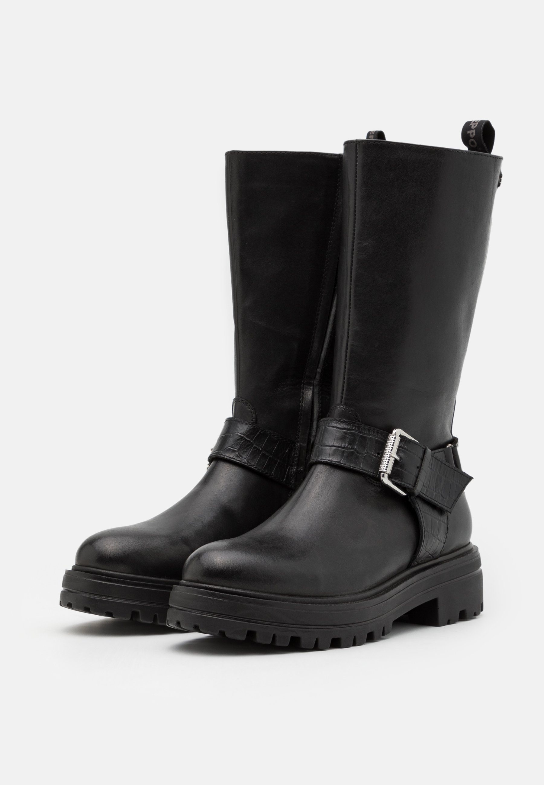 Femme VALLENDAR - Bottes à plateau - black Femme VALLENDAR - Bottes à plateau - black