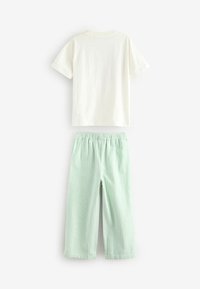 Next SET - Nattplagg set - green ecru white