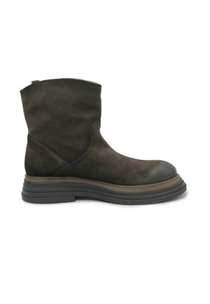 Stivaletti con plateau - marrone