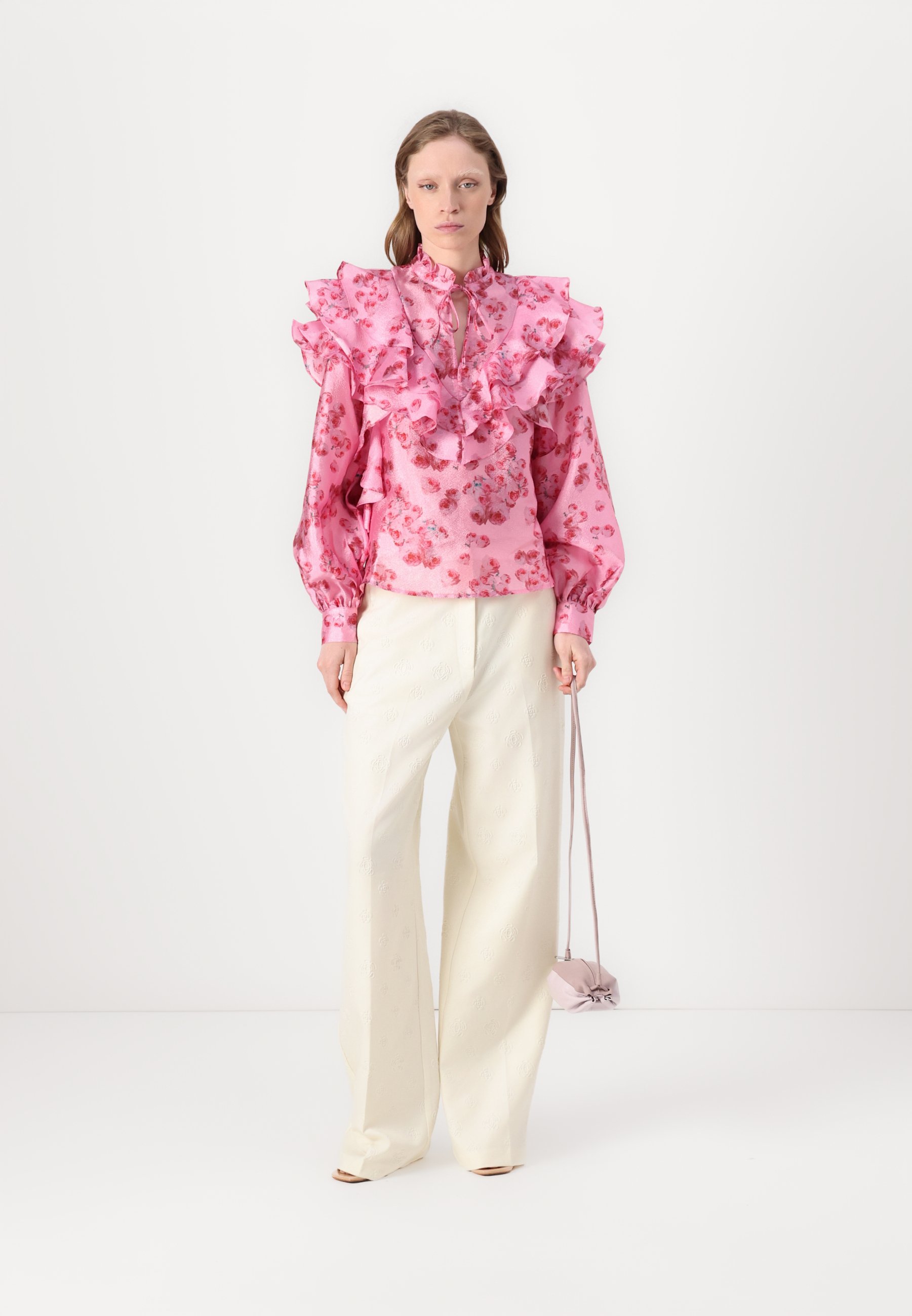 トップス GIRLISH St.Cecilia 25SS FORM BLOUSE PINK Cras SYLVIA - Blouse - pink - Zalando.co.uk