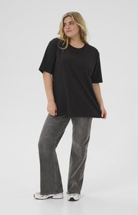 Kaffe Curve JENNA  - Basic T-shirt - black deep