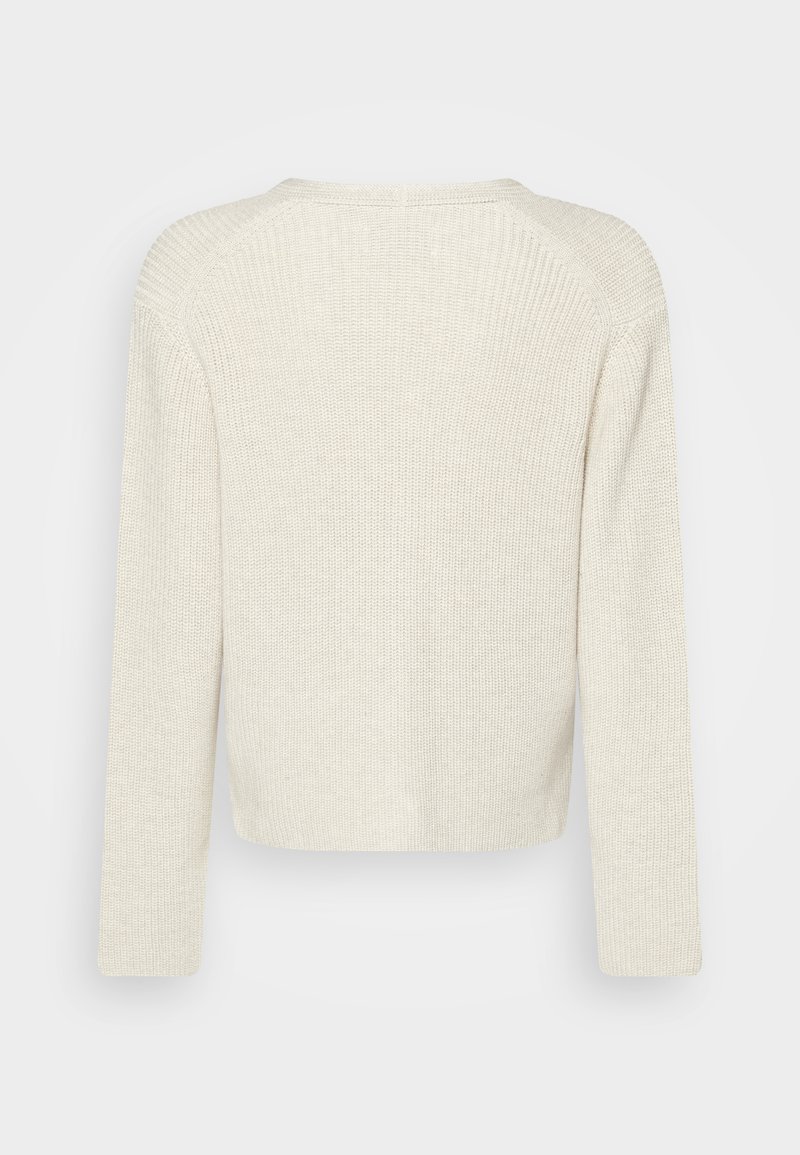 Marc O'Polo CARDIGAN LONGSLEEVE V-NECK - Gilet - sandy/beige - ZALANDO.FR