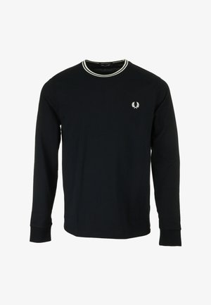 Fred Perry TWIN TIPPED TEE - Maglietta a manica lunga - navy