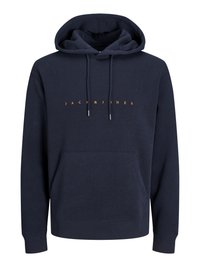 JJESTAR  HOOD - Collegepaita - dark navy