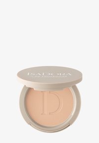 IsaDora - THE NO COMPROMISE MATTE LONGWEAR POWDER - Puuteri - warm beige Pienoiskuva 1