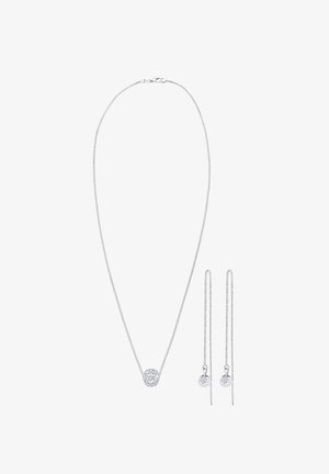 Elli SPARKLING BASIC SET - MIT KRISTALLEN VON SWAROVSKI® - Ohrringe - silberfarben