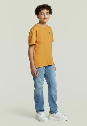 G-STAR, BOYS NIFOUS T-SHIRT - T-shirt imprimé - saffron