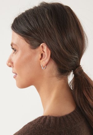 Next HEART HOOP  - Ohrringe - silver coloured