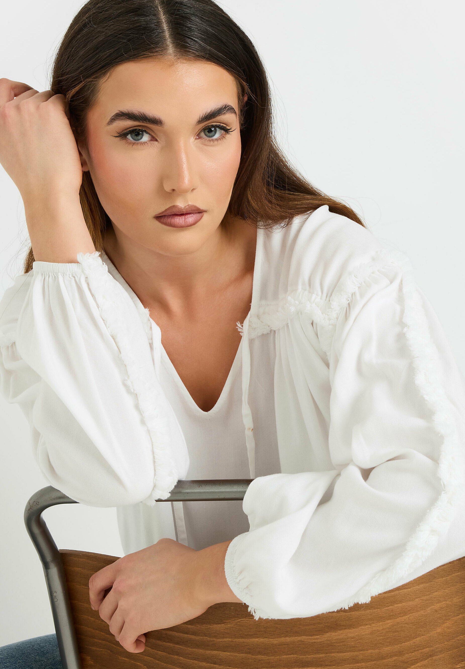 Friends Like These REGULAR FIT - RUFFLE SLEEVE - Blouse - gold