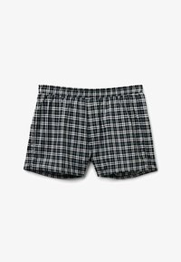 Niewybrane, schwarz j check blu verde