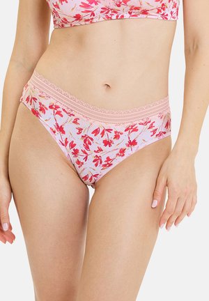 AGATHE FANTAISIE - Braguitas - fleurs corail