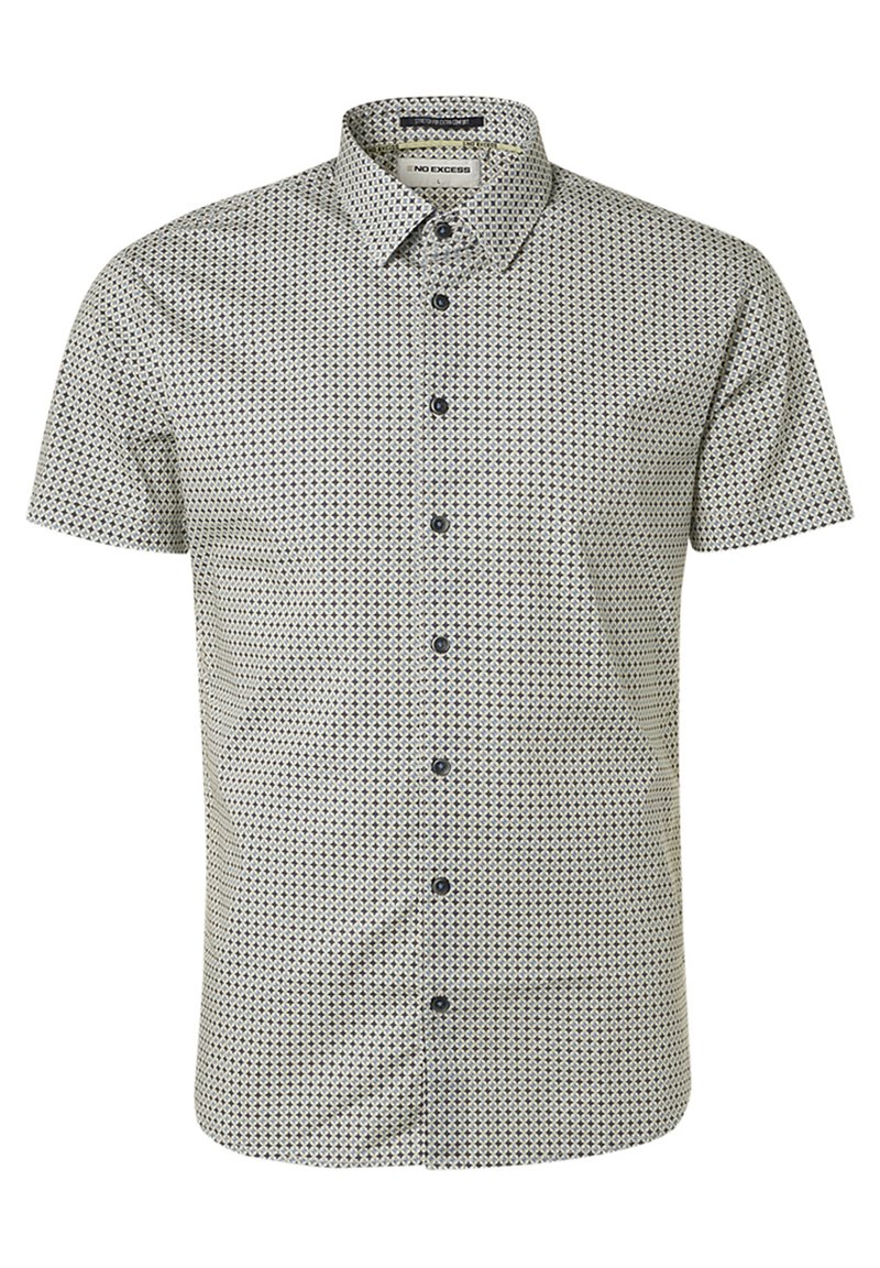 Herren Freizeithemden | NO EXCESS SHORTSLEEVE Hemd cloud/blau - QU99336 Herren Freizeithemden | NO EXCESS SHORTSLEEVE Hemd cloud/blau - QU99336