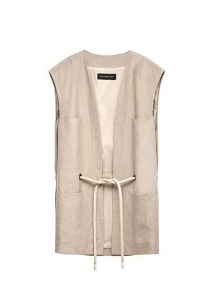 ADOLFO DOMINGUEZ EUROPEAN - Veste sans manches - sand
