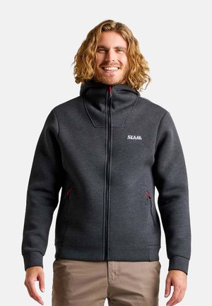 ACT FULL - Sweatjacke - charcoal