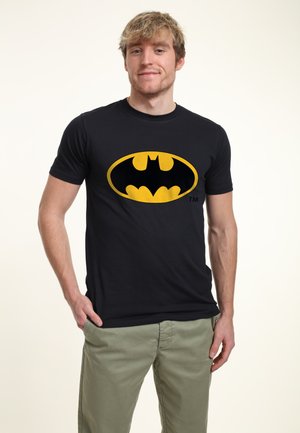 Henry Tiger BATMAN LOGO - T-shirt print - navy blue