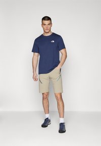 Dynafit TRANSALPER HYBRID - Kratke hlače za nošenje na otvorenom - rock khaki