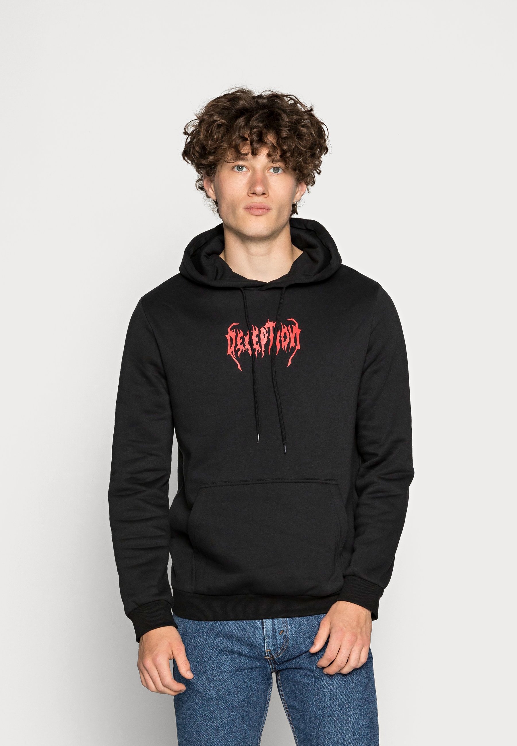 Pier One UNISEX - Hoodie - black - Zalando.co.uk