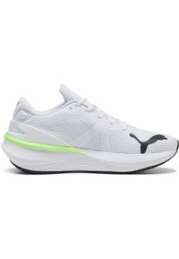 Puma SCEND PRO 2 - Zapatillas running asfalto - white/black/green glare
