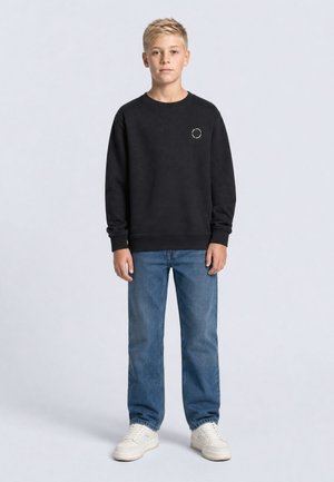 Petrol Industries, ROUND NECK SWEATER MILLHILL - Sweatshirt - deep black
