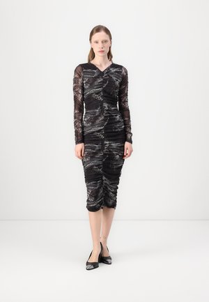 KEIKO  - Shift dress - evolve slate grey