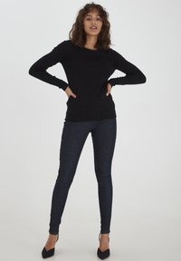 PULZ PZSARA - Pulover - black