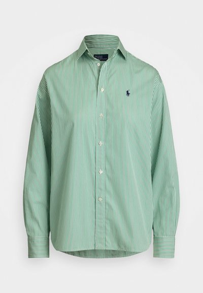 Polo Ralph Lauren RELAXED FIT STRIPED COTTON SHIRT - Πουκαμίσα με κουμπιά - green/white